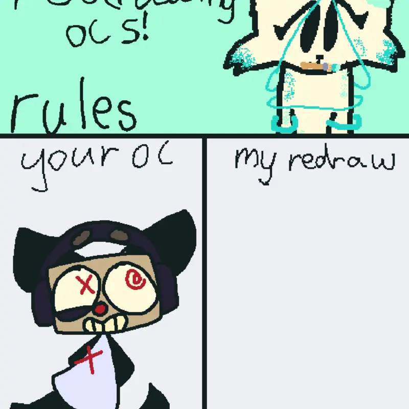 OC redraw by @-nyan_cat