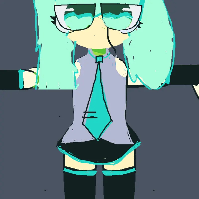 Miku rag doll! :0 by @AlfredaBanish