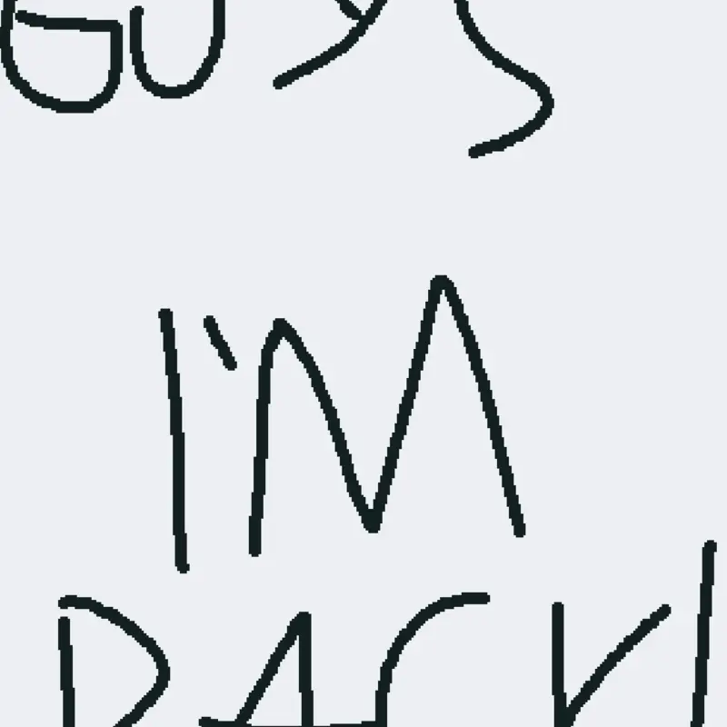 I'm back by @the-only-galaxies