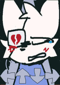 Sad furry Oc