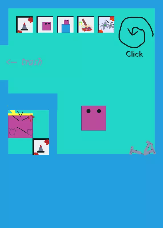 My basic ragdoll game! *BLOOD WARNING!!* by @adrian101