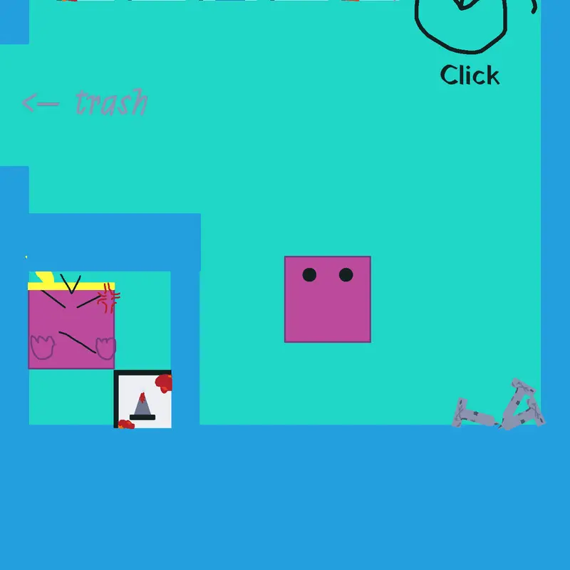 My basic ragdoll game! *BLOOD WARNING!!* by @adrian101