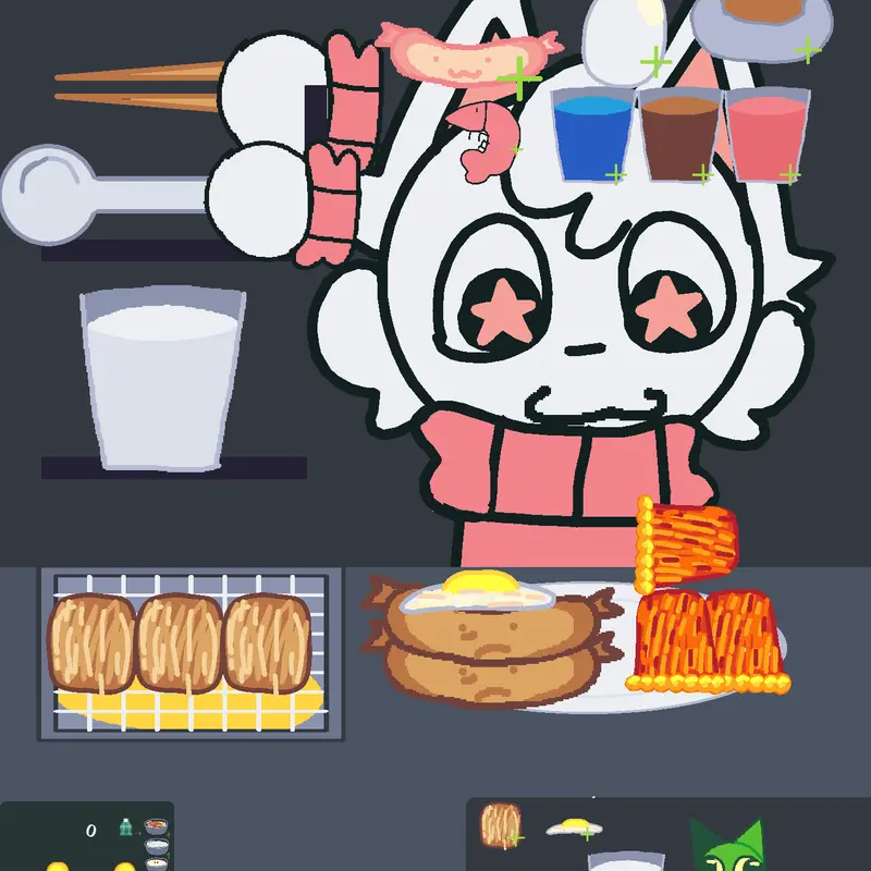 Feed kitty by @kitty_lover2748