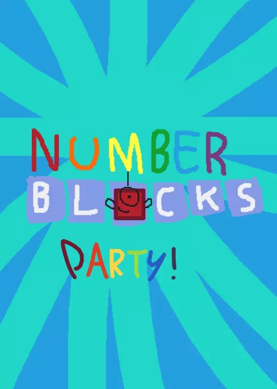 Numberblocks Party 1-100 by @IsaacRenfort