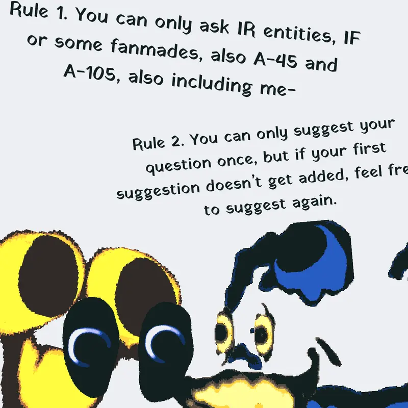 IR QnA announcement. by @A-187_official