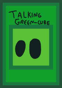 Talking Green-Cube