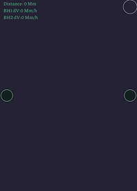 Binary Black Hole System [LOUD SOUNDS]