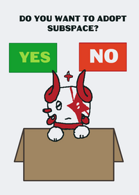 Take care for Subspace!!