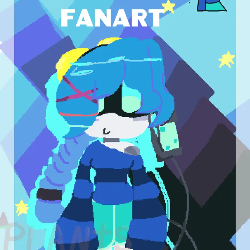X fanart! by @Plants_N_Melons