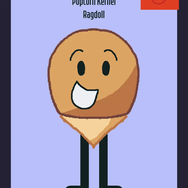 Remastered Popcorn Kernel Ragdoll by @ShadowHISS2_2027