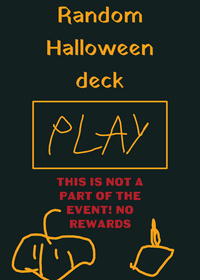 Random Halloween deck