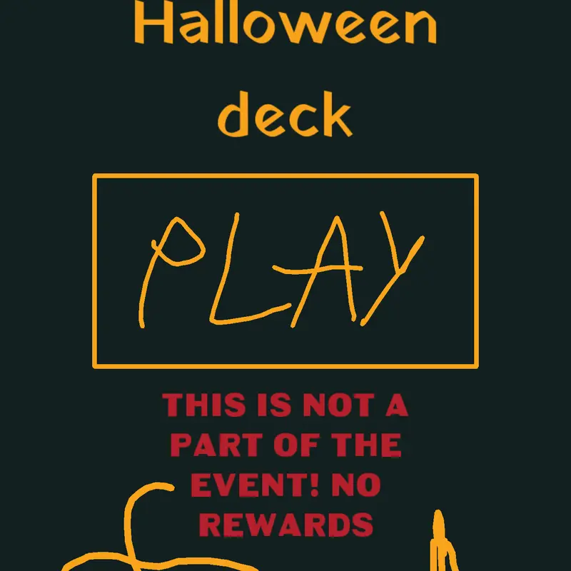 Random Halloween deck by @dod_fungames