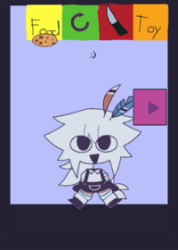 You can choose the character