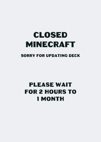 Minecraft 3D - Remixes Disabled - Closed