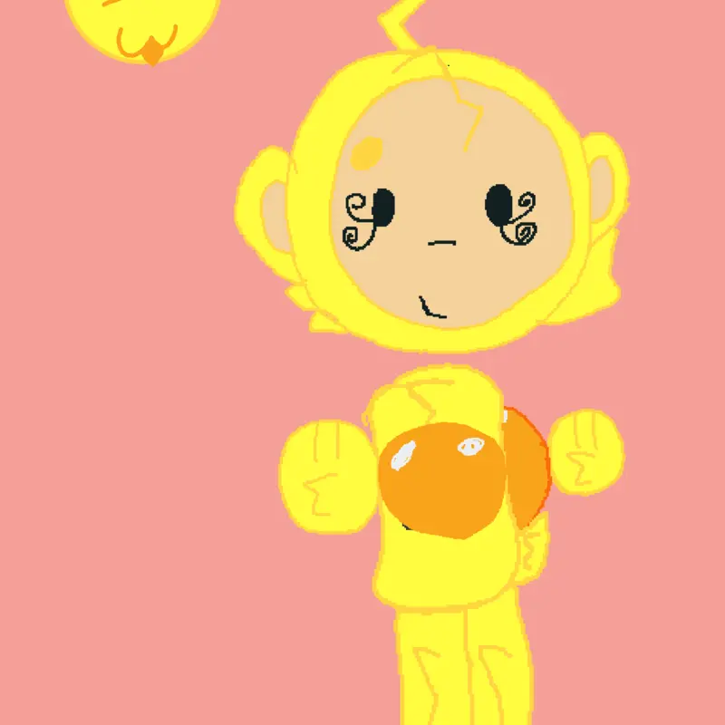 Teletubbies lala by @mocah_smg40000
