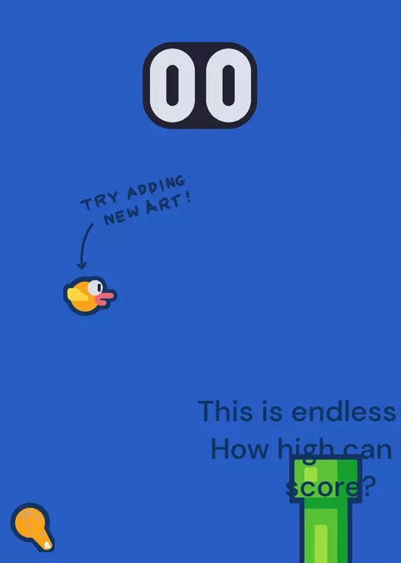 Flappy bird by @GooglyEyes_isHere