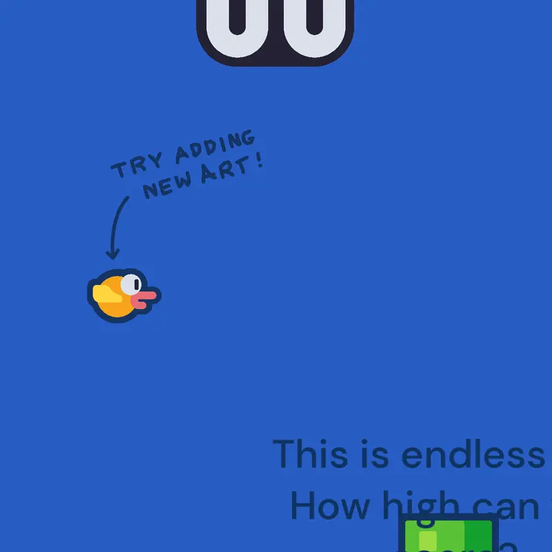 Flappy bird by @GooglyEyes_isHere