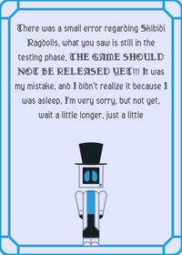 A very important announcement