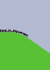 Freight train crash