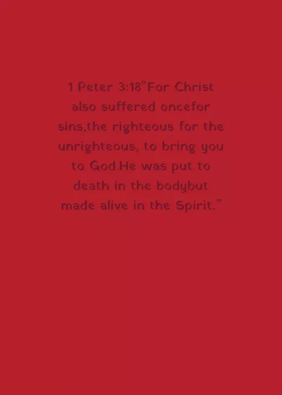 1 Peter 3:18 ⋆. 🍎 ˚ by @Spreadingthegospel_