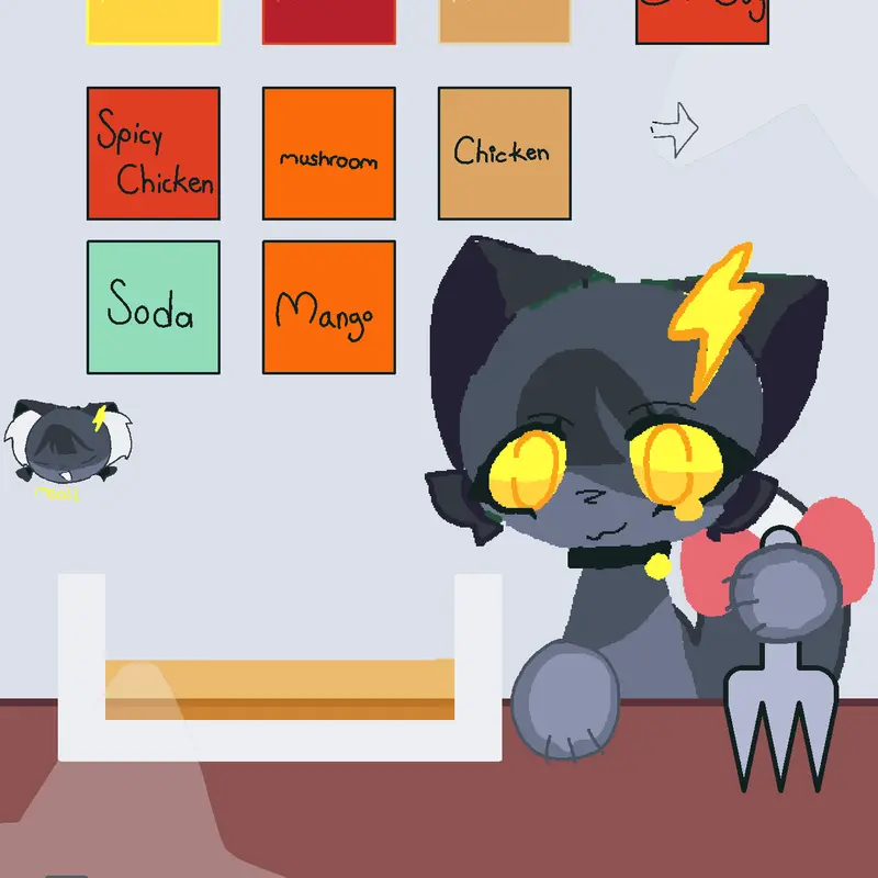 Oc mukbang meo!! by @MeoisMeo