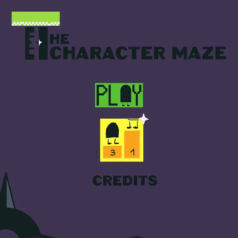 Character maze gaem wip by @Twin_disasters