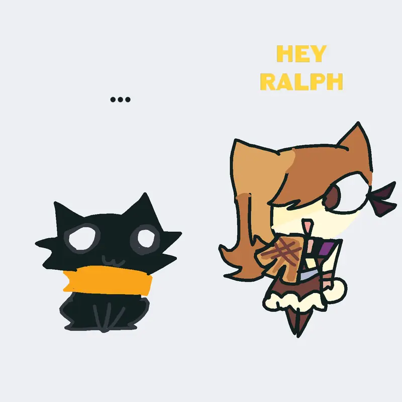 Not scary by @RALPHxTOAST