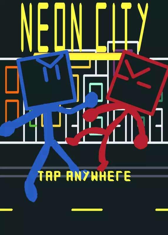 Neon city (Old) by @littledeveloper1236
