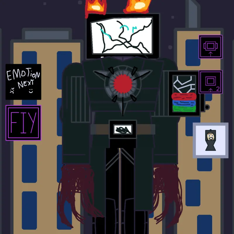 Infected titan TV man by @canyon67