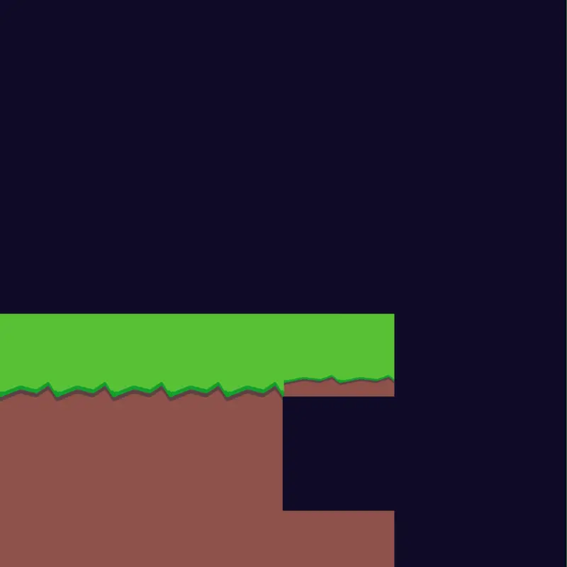 Red cube is attacked Green cube at night by @lenchhh0827