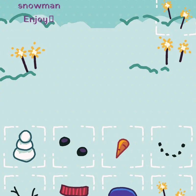Build a snowman :-) :-) :-) by @mimi_gamin2017