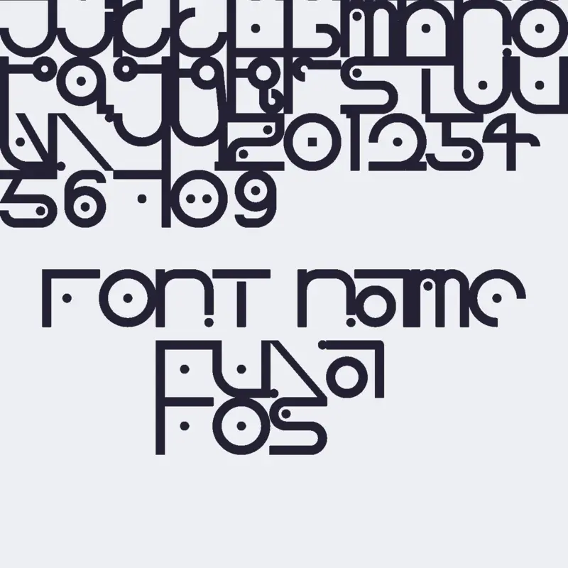 font by @Y0UR_N4N0NB4NKM4N26