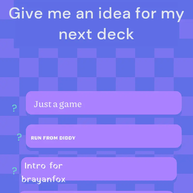 Game by @brayanfoxchangedhisname