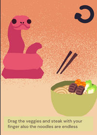 Snek eating