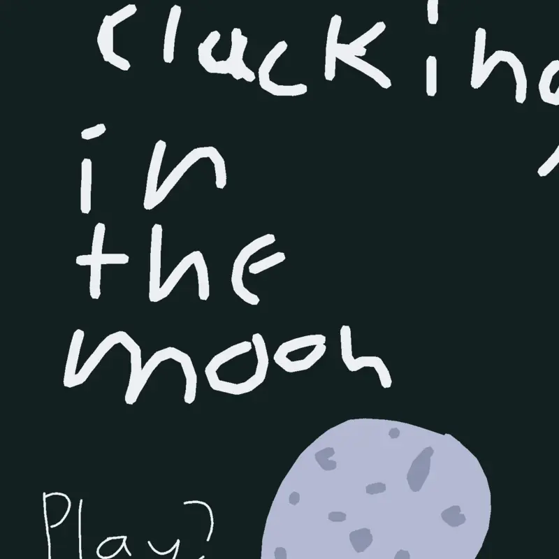 Clucking in the moon by @dwens