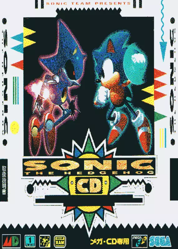 Sonic CD (remake for @bluefox sprites) by @Andres_12_JRT