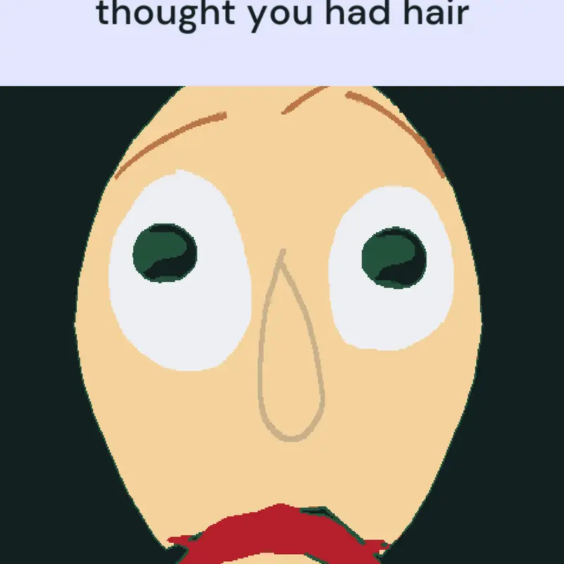 Baldi gets sad by @IceCreamBFHC_Official