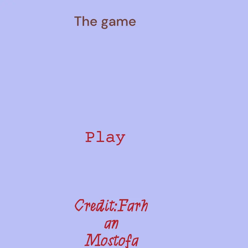 Game by @Farmin
