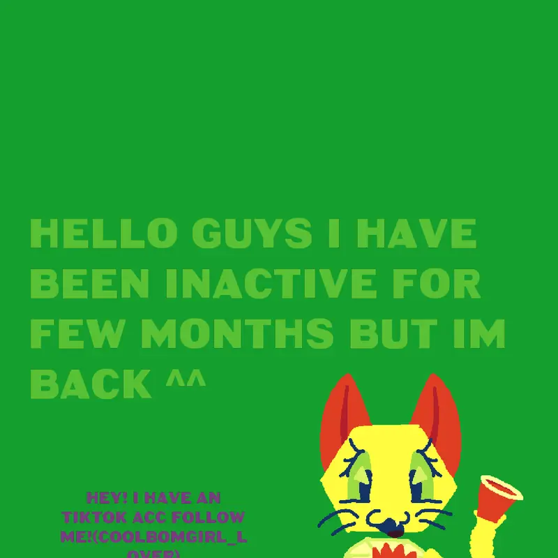 Uhh im back! by @pink0_0noob