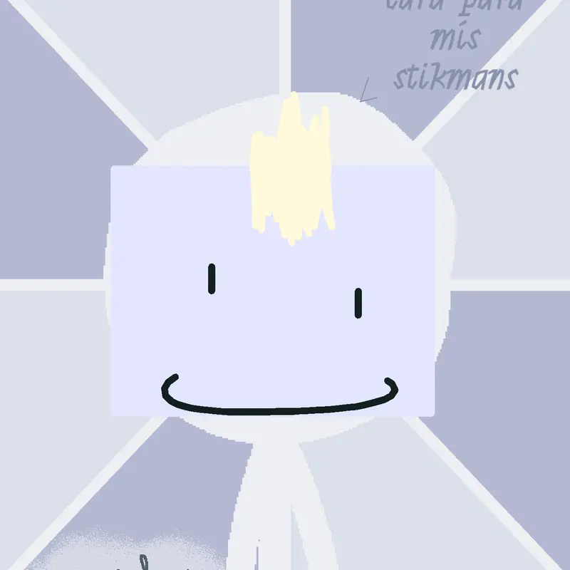 Asiendo cara pará mís stikmans by @MandMandesa