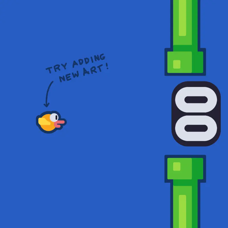 Flappy Bird by @Zaidan_Official