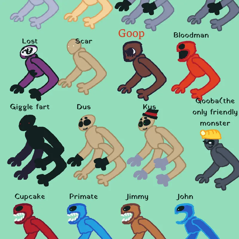 Lethal ape redux monsters la4:goop by @lethalapefan12345678