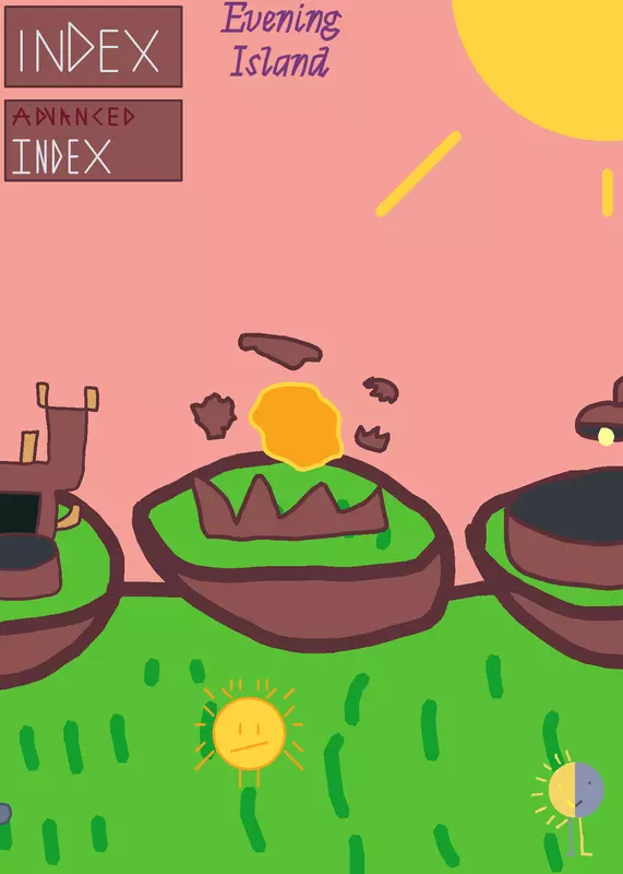 Evening Island by @Pipilsin