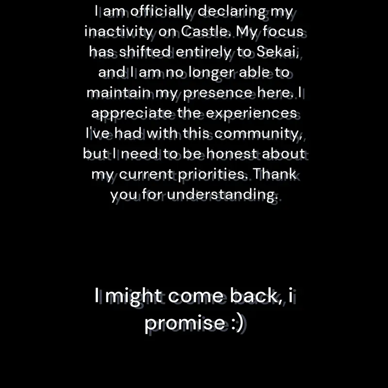 A message for yall. by @Littlerumple_YT
