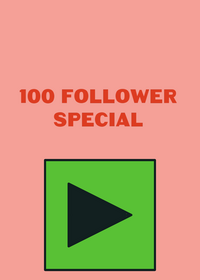THANKS FOR 100 FOLLOWS!!