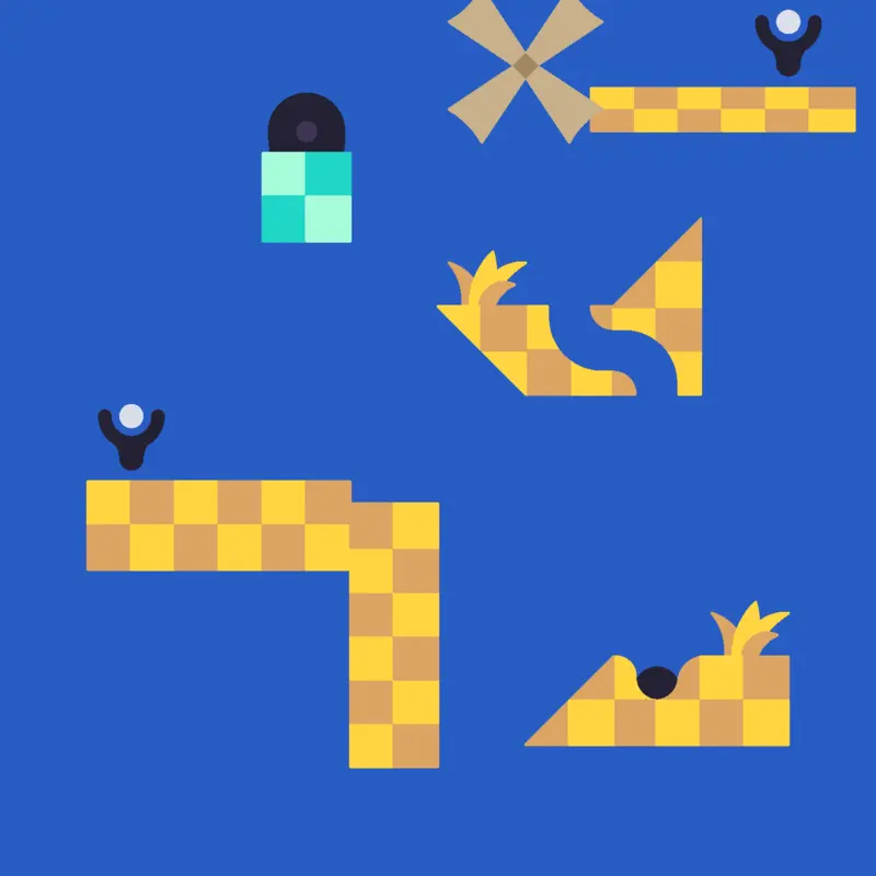 Double-balled Golf by @castle-ish