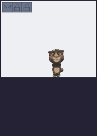 Talking tom merge game