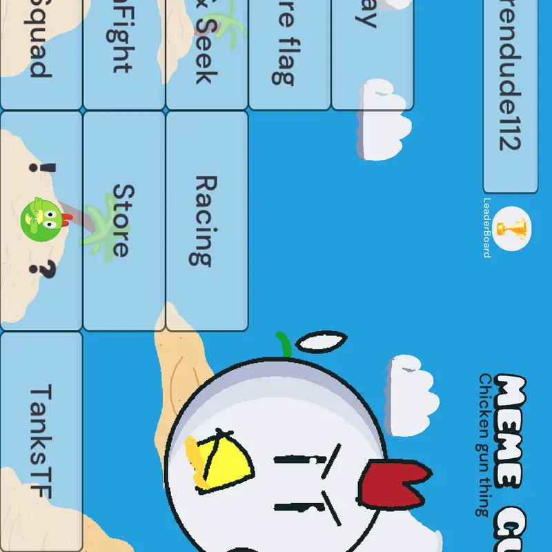 Chicken gun by @Orendude112