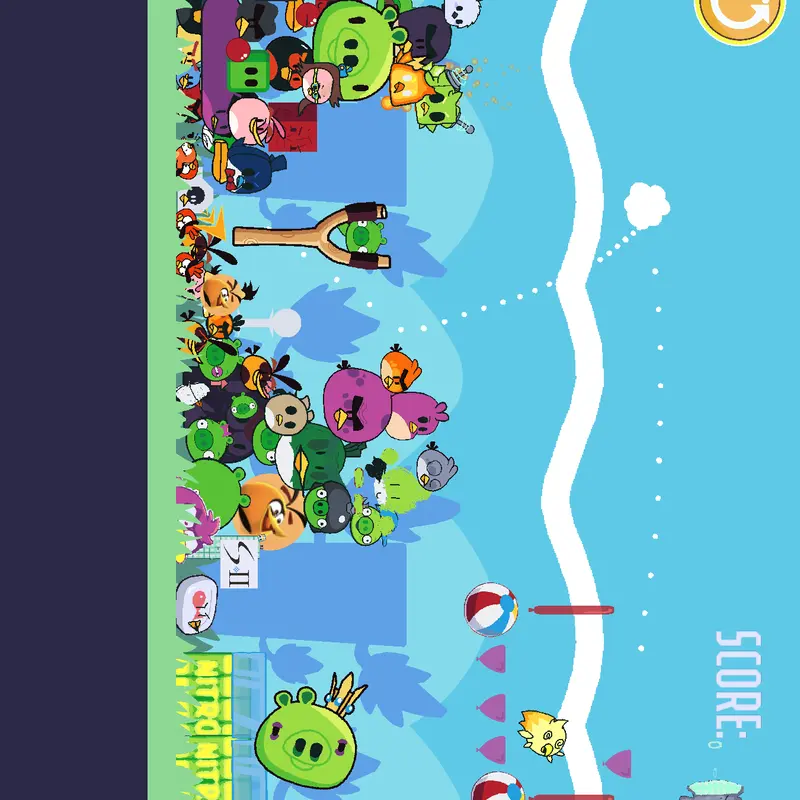Angry birds by @bubbles-64