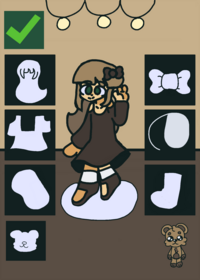 This is a simple dress up game~ you can...